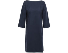 Marni Storm Blue Cotton-Poplin Shift Dress