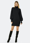 MISA Los Angeles 'Nastassja' Cashmere-Blend Turtleneck Sweater Dress