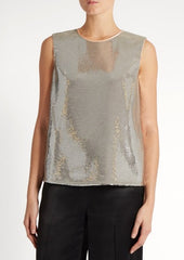 Diane von Furstenberg Sequin Party Top