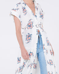 *FIRE SALE* Veronica Beard Silk Floral Midi Dress