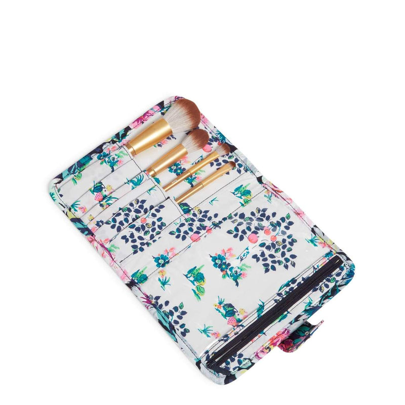 Vera Bradley Zip-In Brush Case in Garden Grove