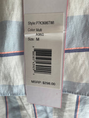 *FIRE SALE* Parker Pink/White 'Poolside' Striped Midi Dress