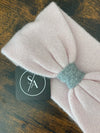 Amicale Pink/Gray Cashmere Headband