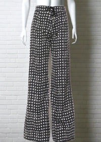 MaxMara Star-Spangled Lace-Up Denim Jeans