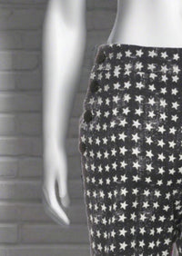 MaxMara Star-Spangled Lace-Up Denim Jeans