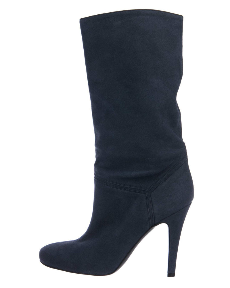Stella McCartney Vegan Suede Mid-Calf Boots
