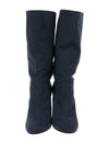Stella McCartney Vegan Suede Mid-Calf Boots