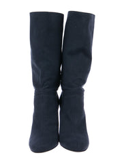 Stella McCartney Vegan Suede Mid-Calf Boots