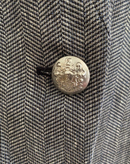 Veronica Beard 'Farley' Herringbone Dickey Linen-blend Jacket