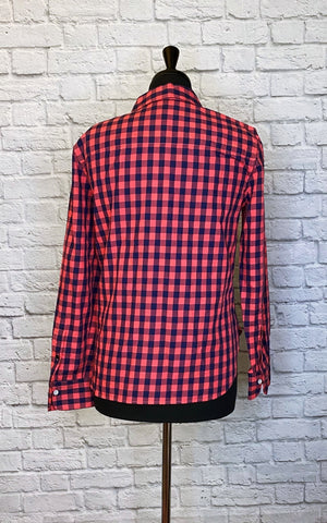 Rag & Bone Gingham 'Wendy' Long sleeve Top