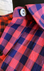 Rag & Bone Gingham 'Wendy' Long sleeve Top