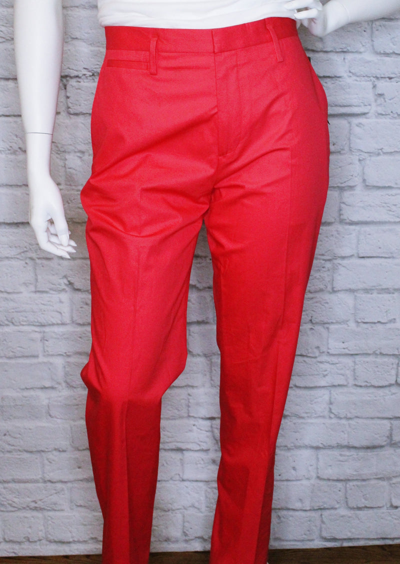 Marc by Marc Jacobs Bright Coral High-Rise Trousers