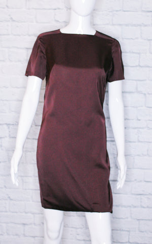Stella McCartney Short-Sleeve Open Back Mini Dress