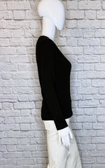 Hannah Rose Scoop Neck Cashmere Sweater