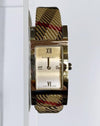 Burberry Vintage Swiss Square Nova Check Watch